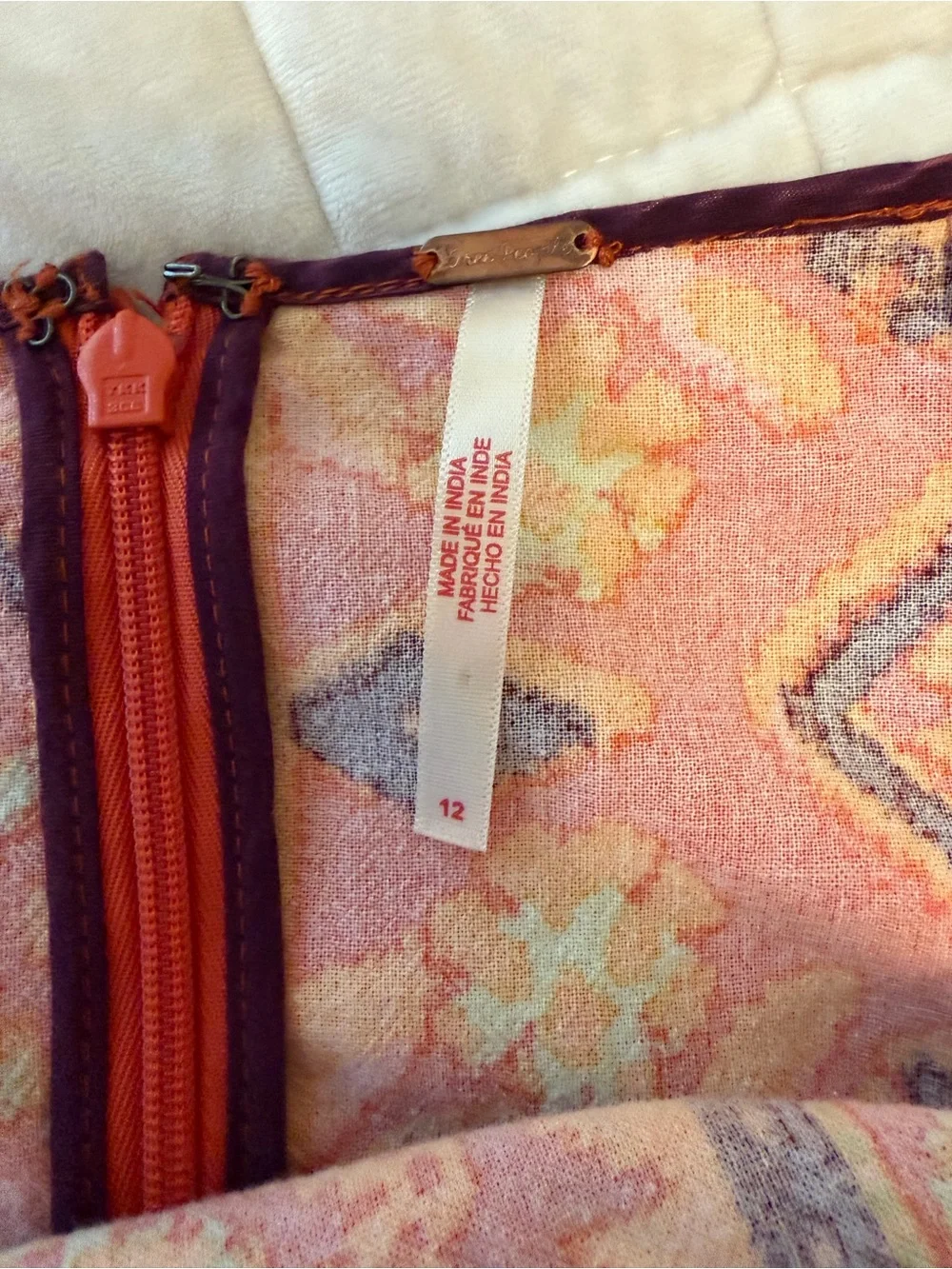 Free People bright orange